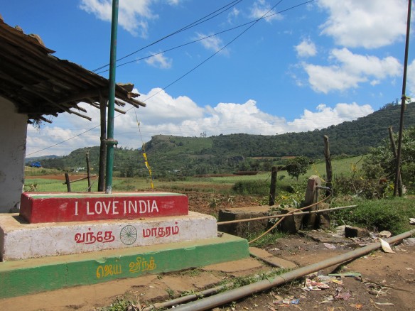 Village in rural Ooty, Tamil Nadu.
